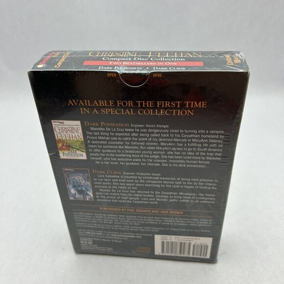 Christine Feehan Collection : Dark Possession & Dark Curse (2010 CD) Audio Books - Picture 3 of 4
